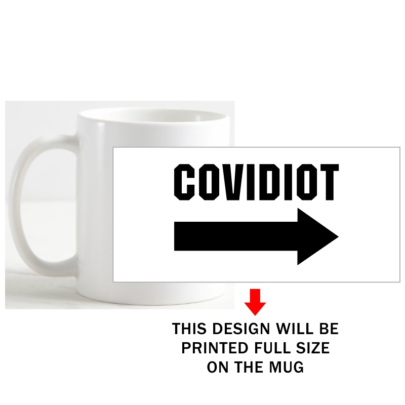 Covidiot Coffee Mug image Covidiot Coffee Mug image