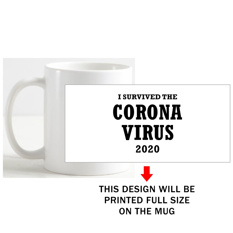 I Survived The Corona Virus 2020 Coffee Mug image I Survived The Corona Virus 2020 Coffee Mug image