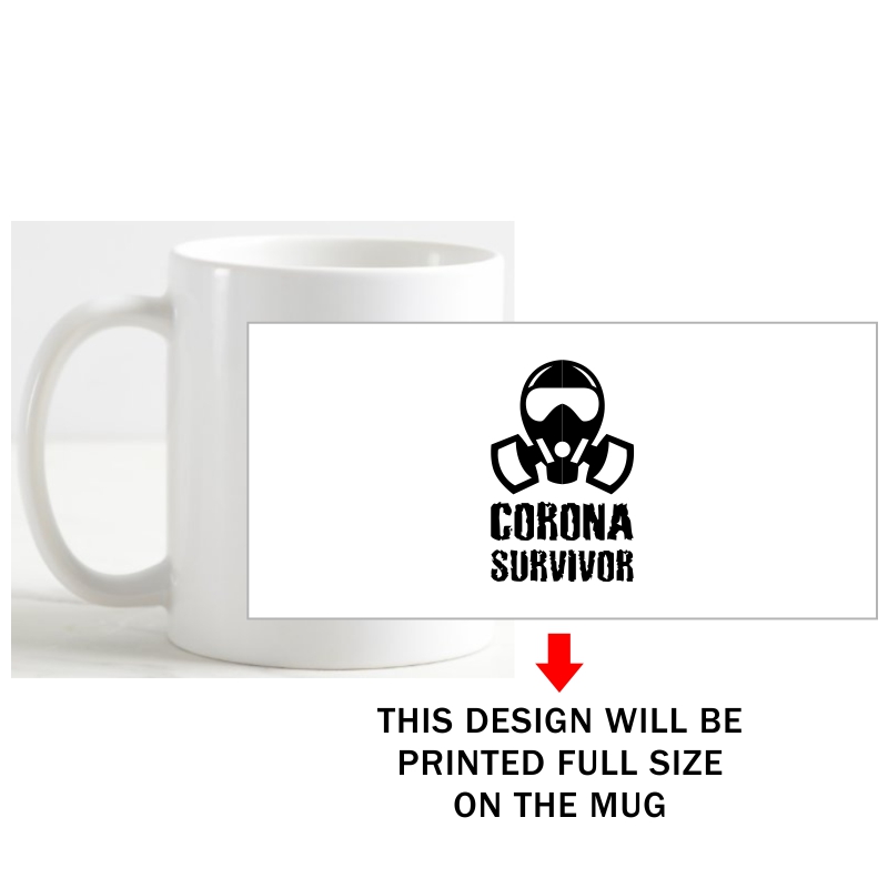 Corona Survivor Coffee Mug image Corona Survivor Coffee Mug image
