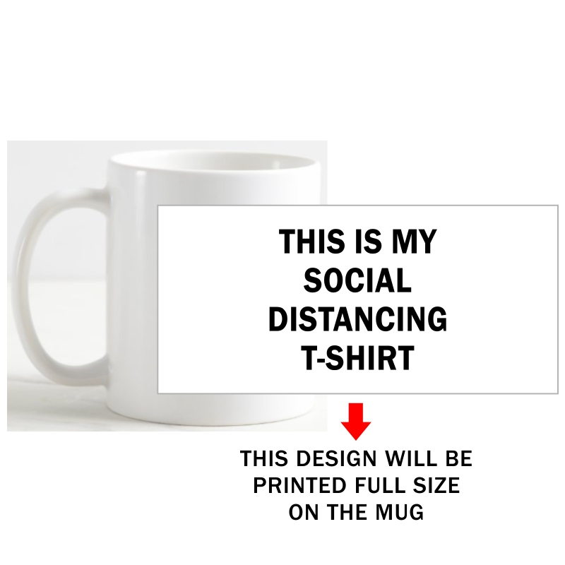 This Is My Social Distancing Coffee Mug image This Is My Social Distancing Coffee Mug image