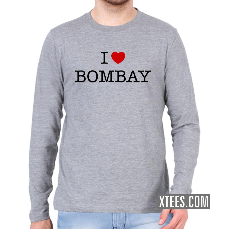 I Love Bombay Full Sleeve T-Shirt image I Love Bombay Full Sleeve T-Shirt image