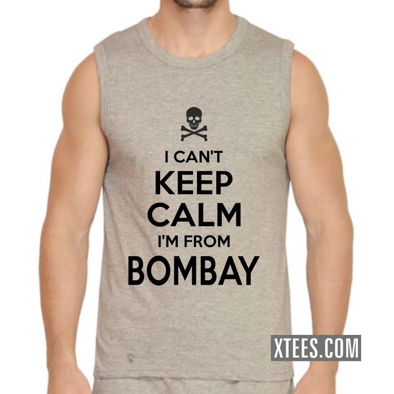I Cant Keep Calm I Am From Bombay Sleeveless Vests image I Cant Keep Calm I Am From Bombay Sleeveless Vests image