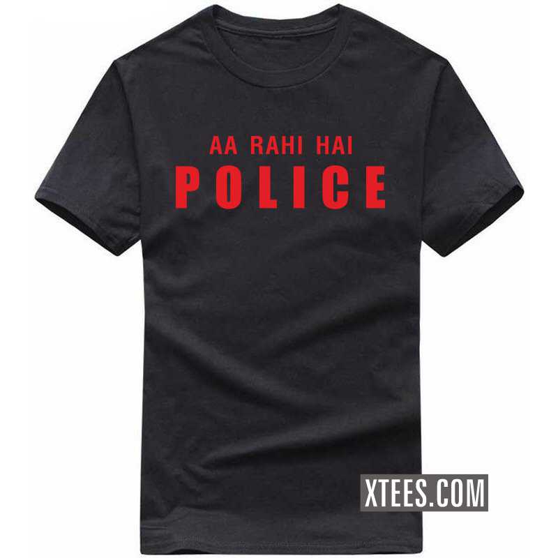 police t shirt india