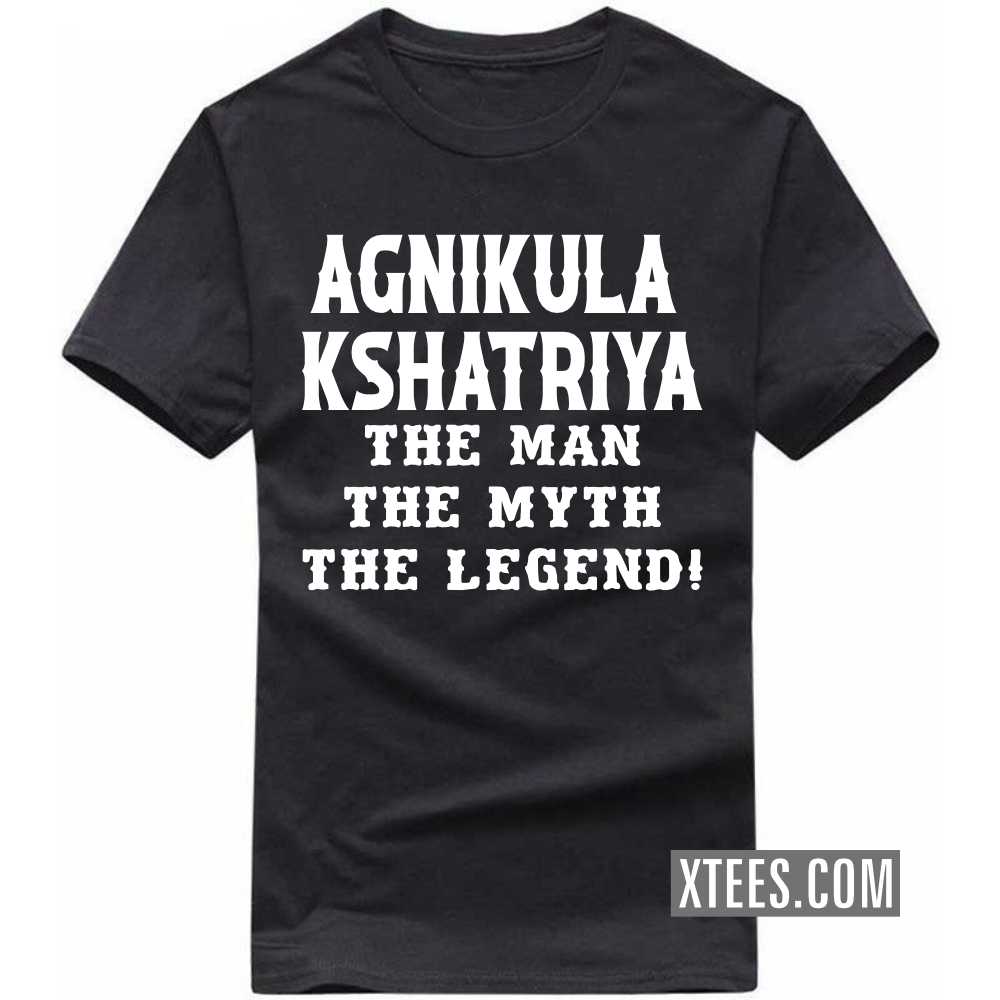 AGNIKULA KSHATRIYA Mode On Caste Name T-shirt image
