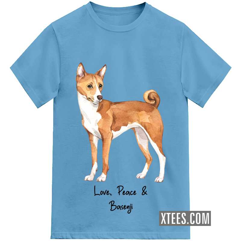 Basenji Dog Printed Kids T-shirt image