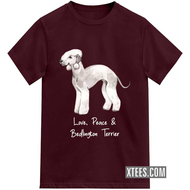 Bedlington Terrier Dog Printed Kids T-shirt image