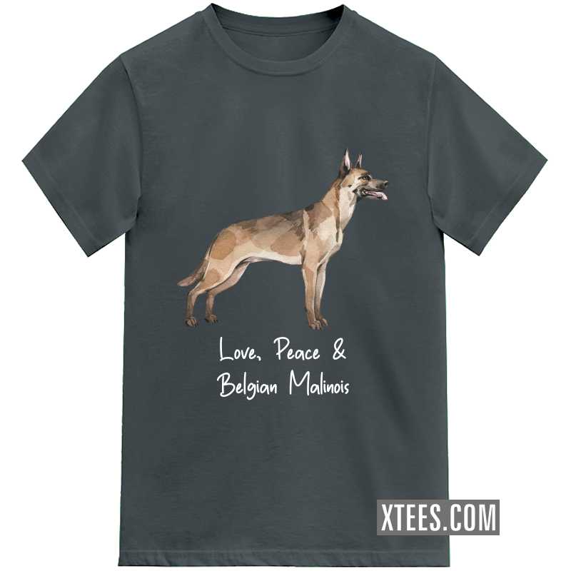 Belgian Malinois Dog Printed T-shirt image