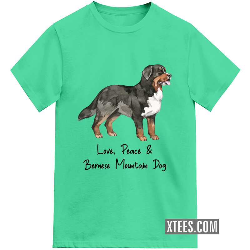 Bernese Mountain Dog Printed Kids T-shirt image