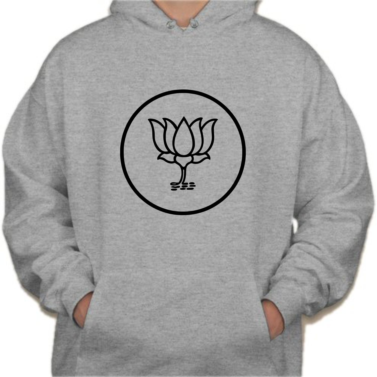 Bharatiya Janata Party Bjp Logo Printed Hoodie image
