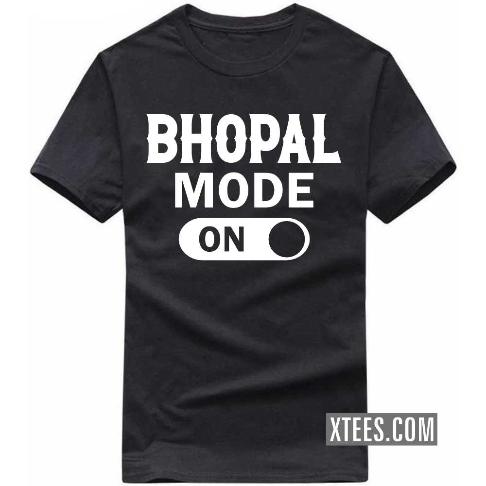 BHOPAL Mode On India City T-shirt image