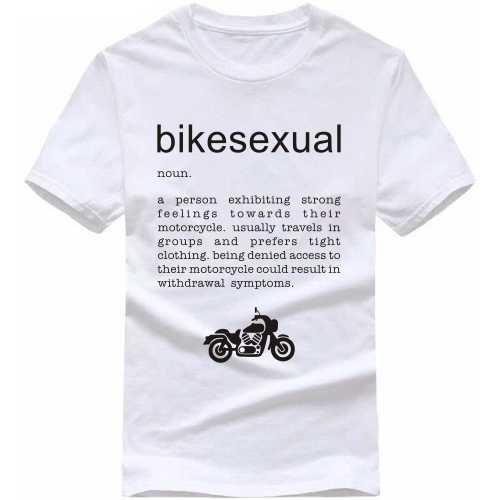 Bikesexual Motorcycling Biker T-shirt India image