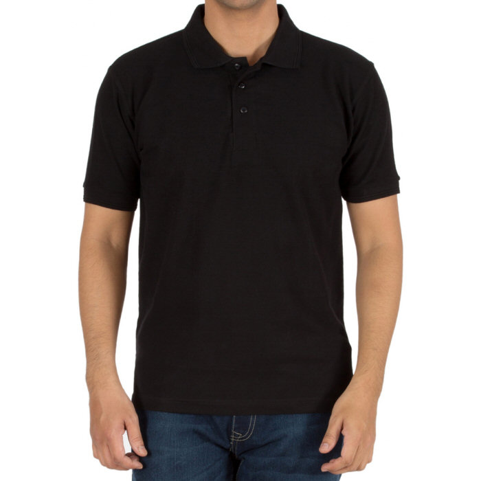 plain black polos