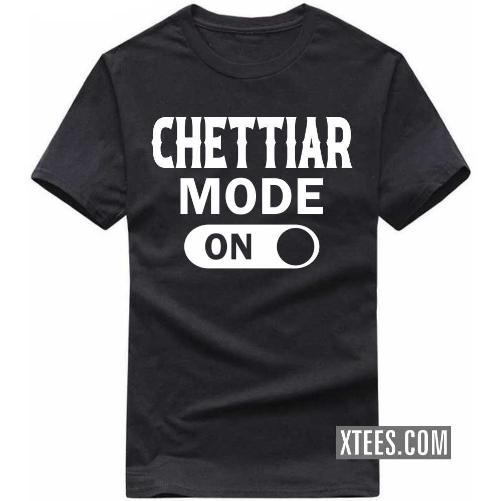 Chettiar Mode On Caste Name T-shirt image