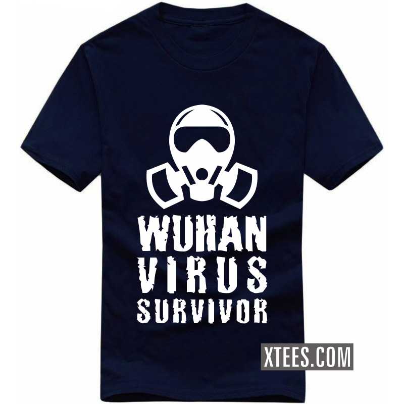 Wuhan Virus Survivor T-shirt image Wuhan Virus Survivor T-shirt image