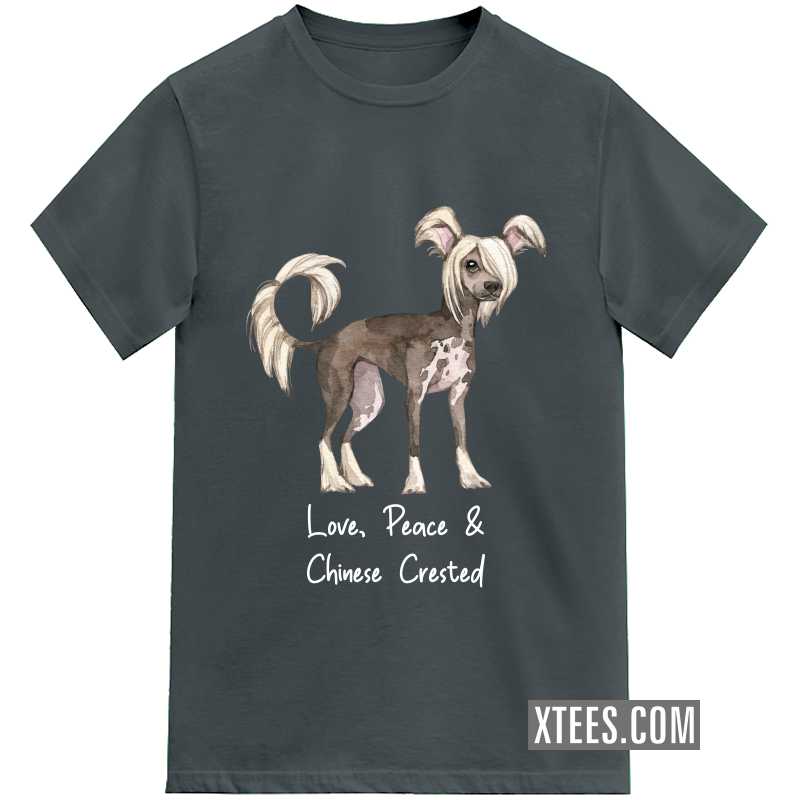Chinese Crested Dog Printed Kids T-shirt image