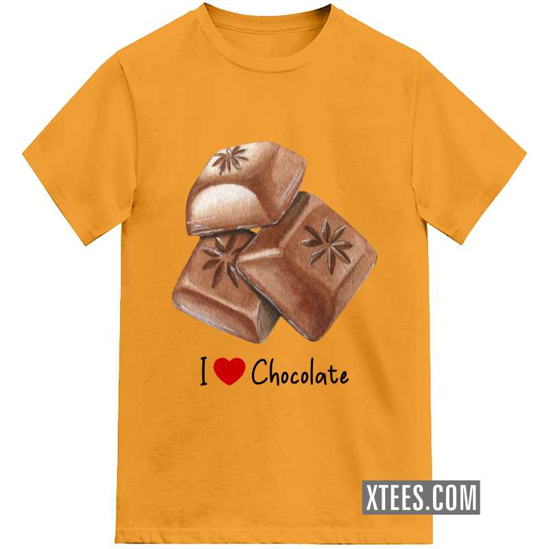 Chocolate Printed Kids T-shirt image