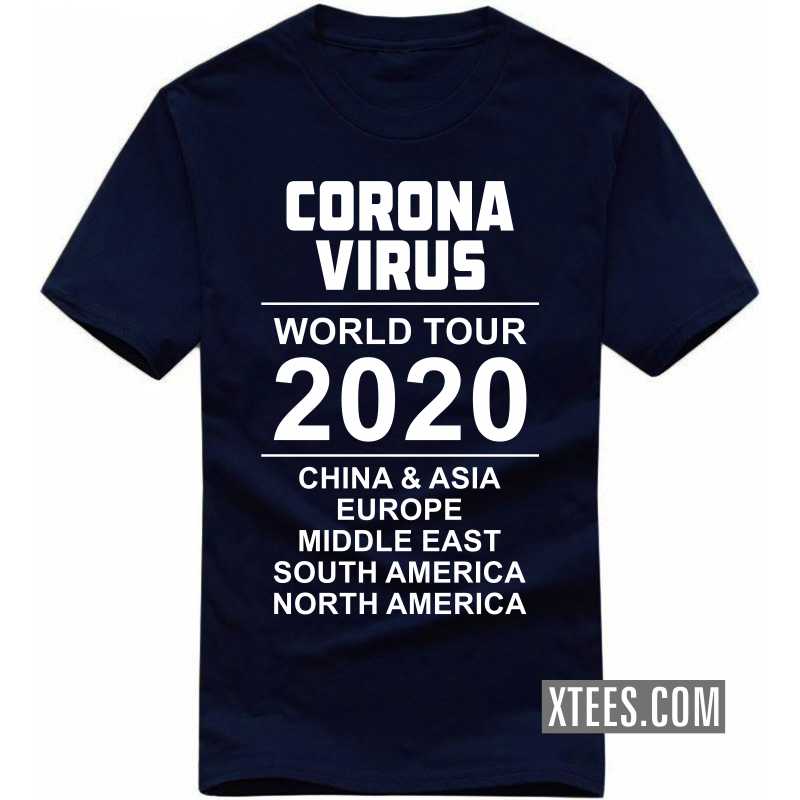 Corona Virus World Tour 2020 T-shirt image