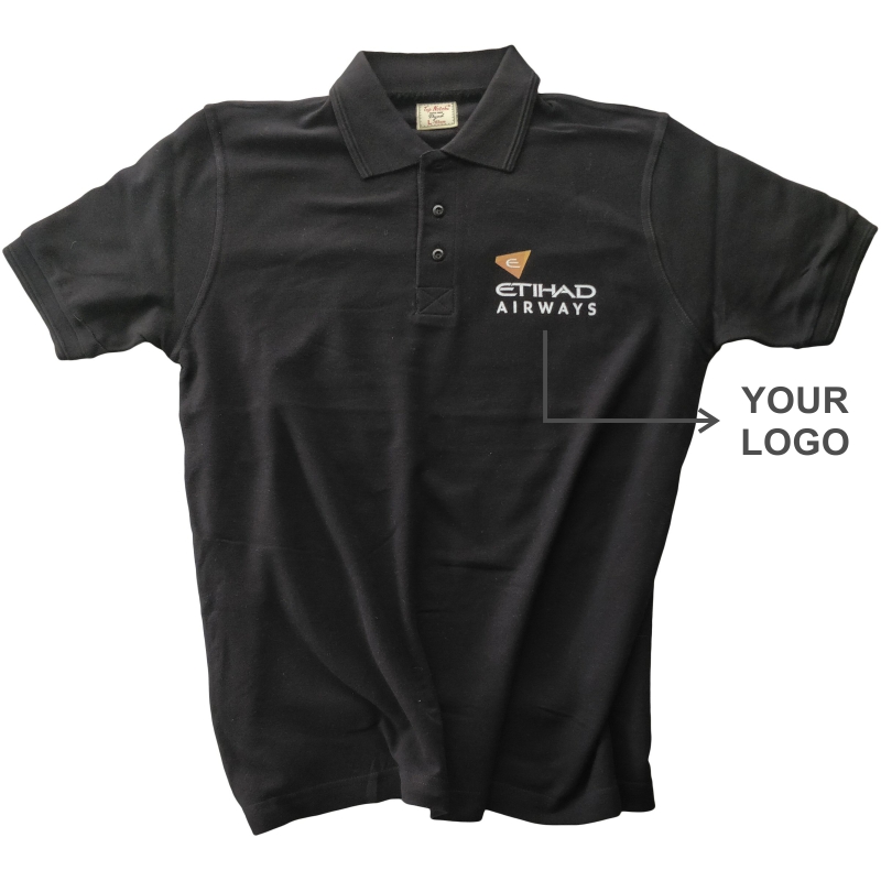 Custom Logo Printed Collar Polo T-shirt image Custom Logo Printed Collar Polo T-shirt image