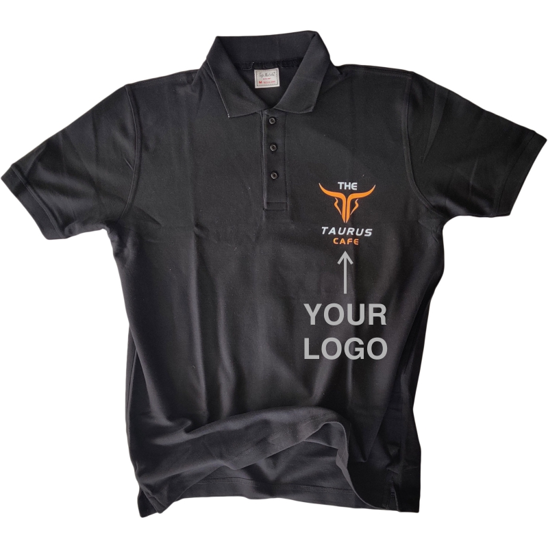 Custom Logo Printed Collar Polo T-shirt image