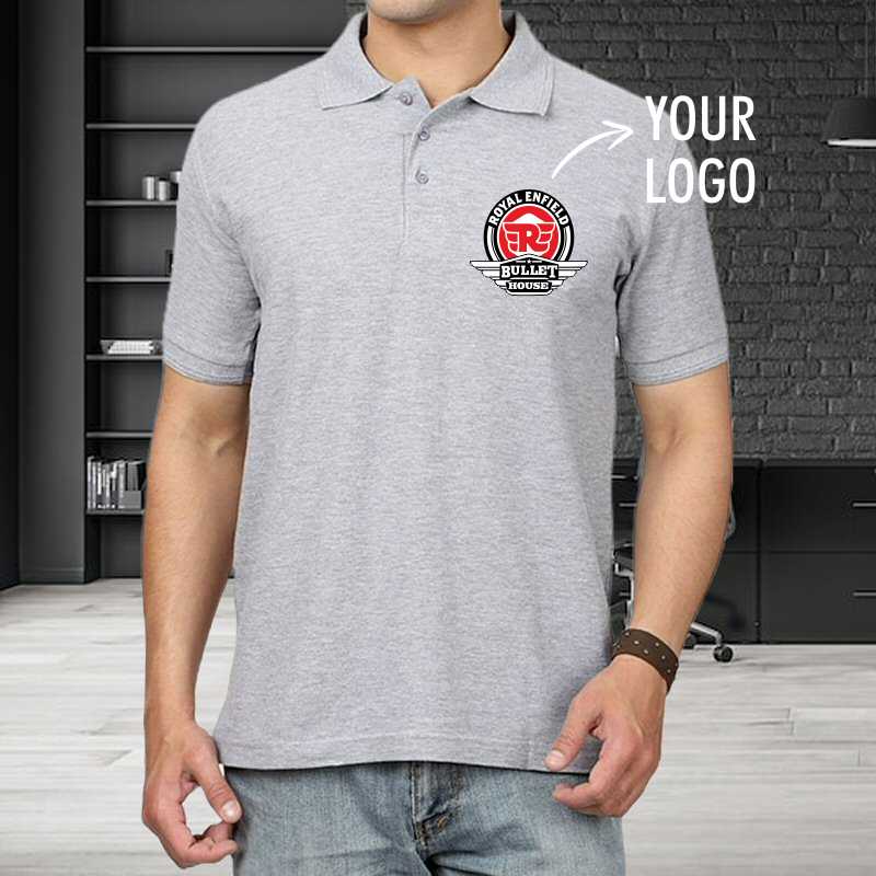 Custom Printed Collar Polo T-shirt image