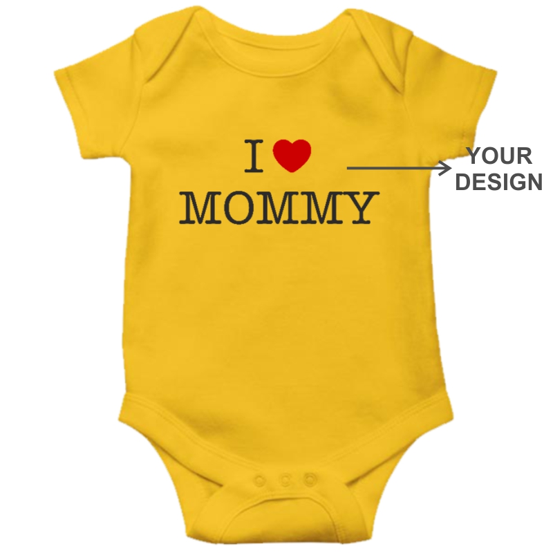 Custom Printed Baby Romper image