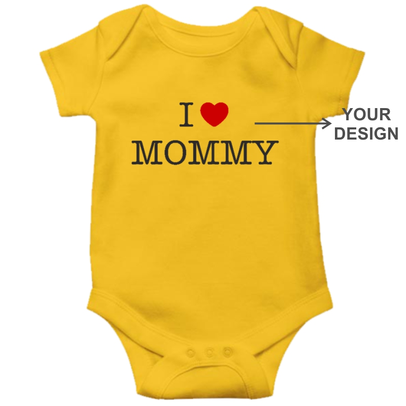 Custom Printed Baby Romper image Custom Printed Baby Romper image