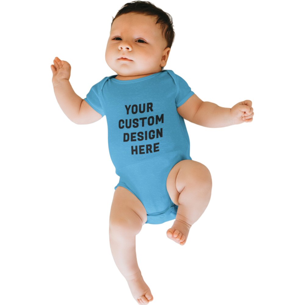 Custom Printed Baby Rompers image