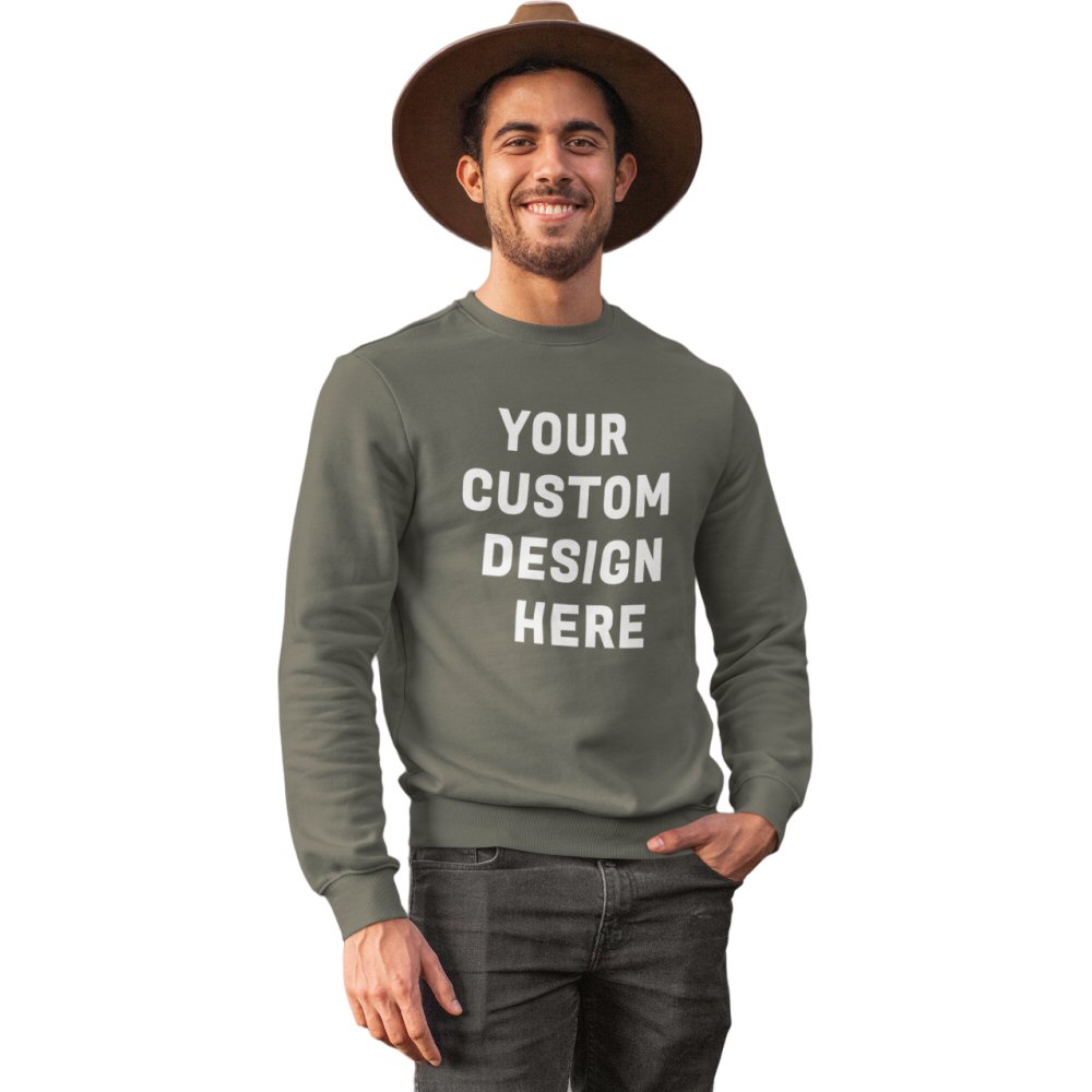 Custom Printed Men Sweatshirt