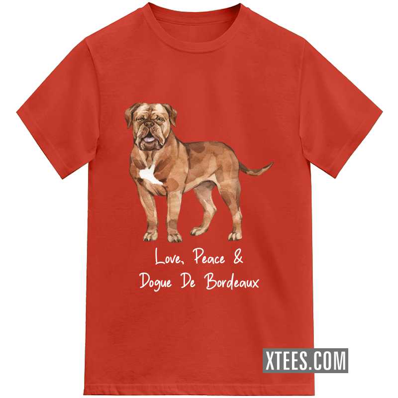 Dogue De Bordeaux Dog Printed Kids T-shirt image