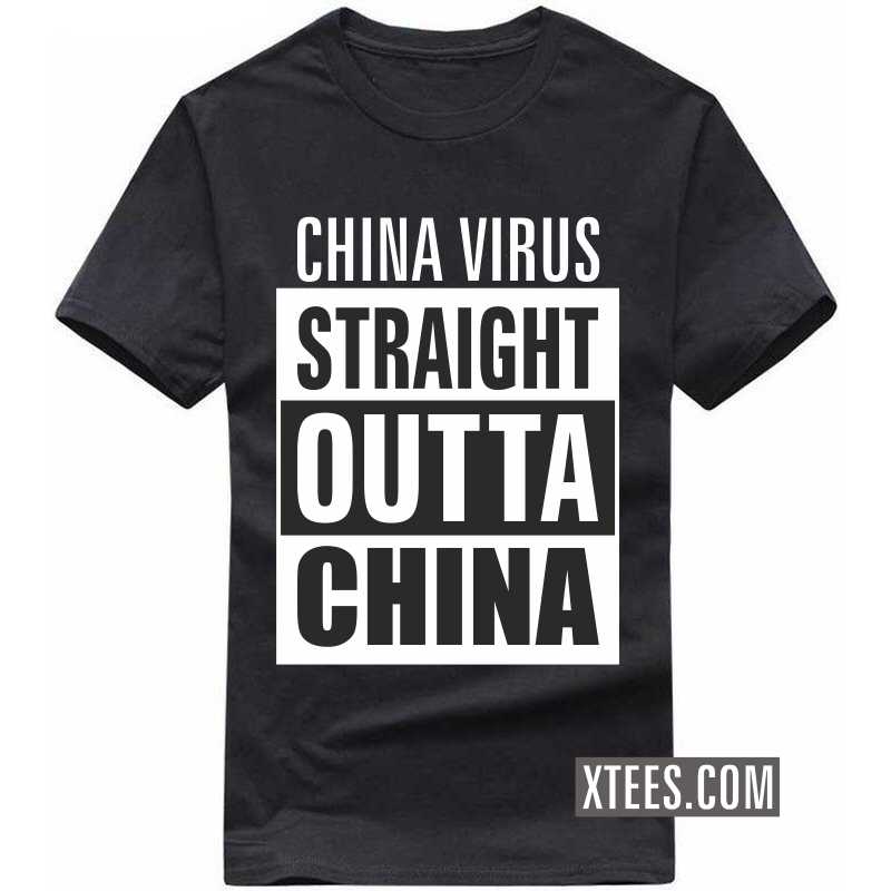 China Virus Straight Outta China T-shirt image China Virus Straight Outta China T-shirt image