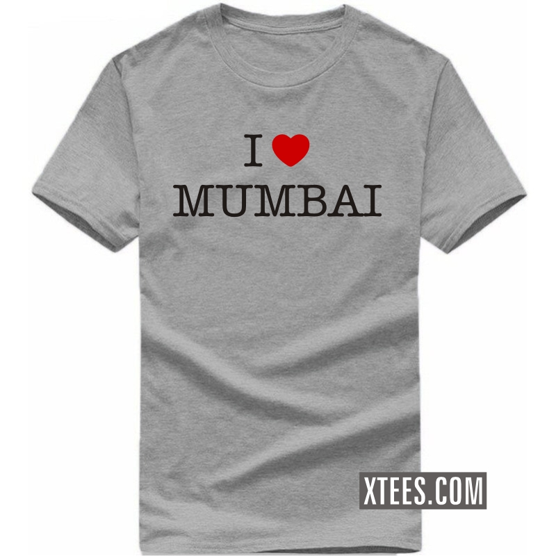 I Love Mumbai T Shirt image