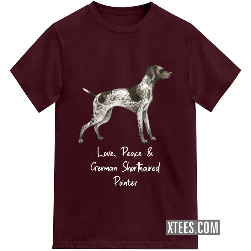 German Shorthaired Pointer Dog Printed Kids T-shirt German Shorthaired Pointer Dog Printed Kids T-shirt