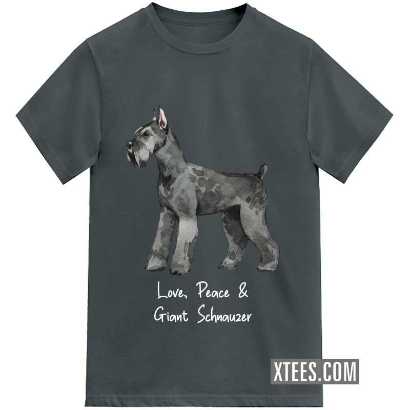 Giant Schnauzer Dog Printed Kids T-shirt image