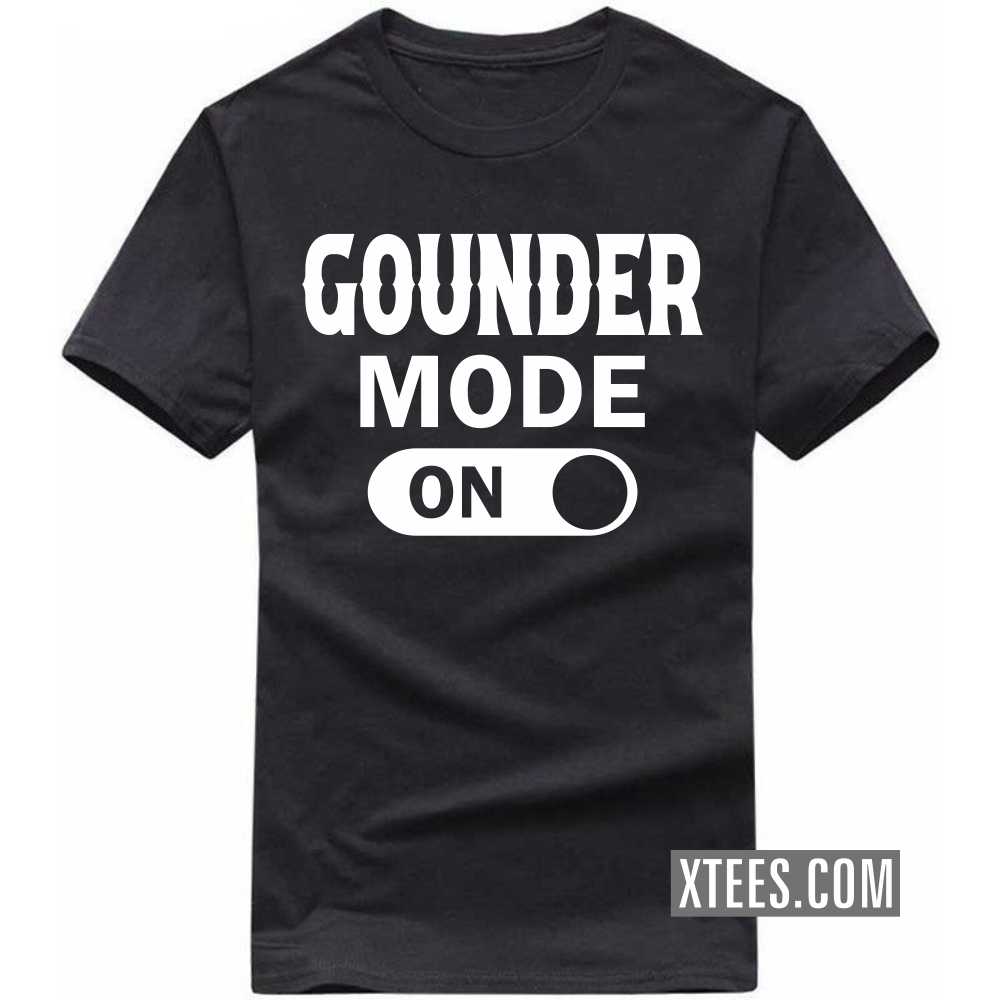 Gounder Mode On Caste Name T-shirt image