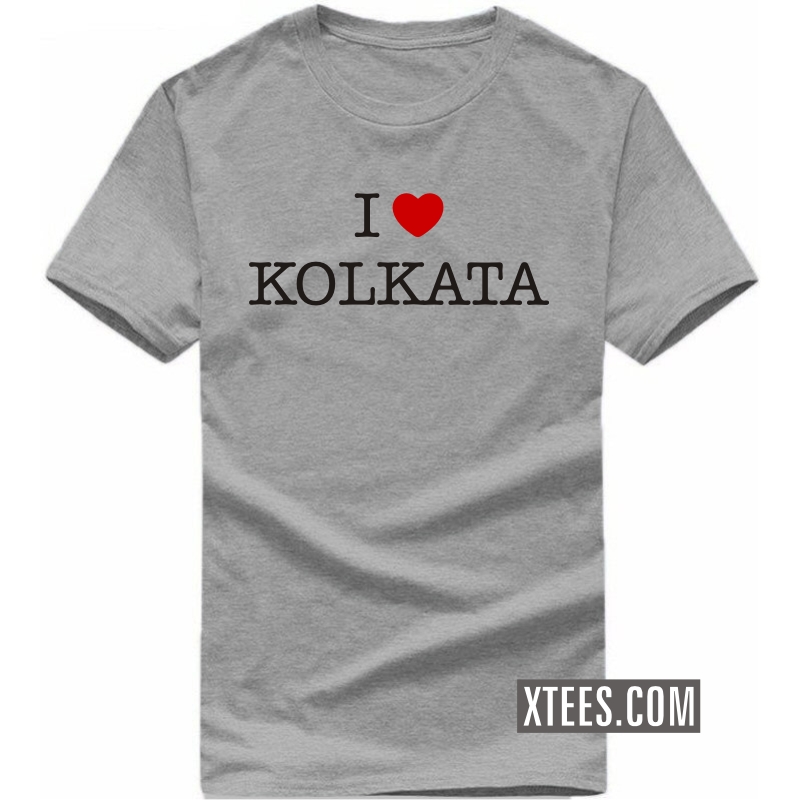 I Love Kolkata T Shirt image