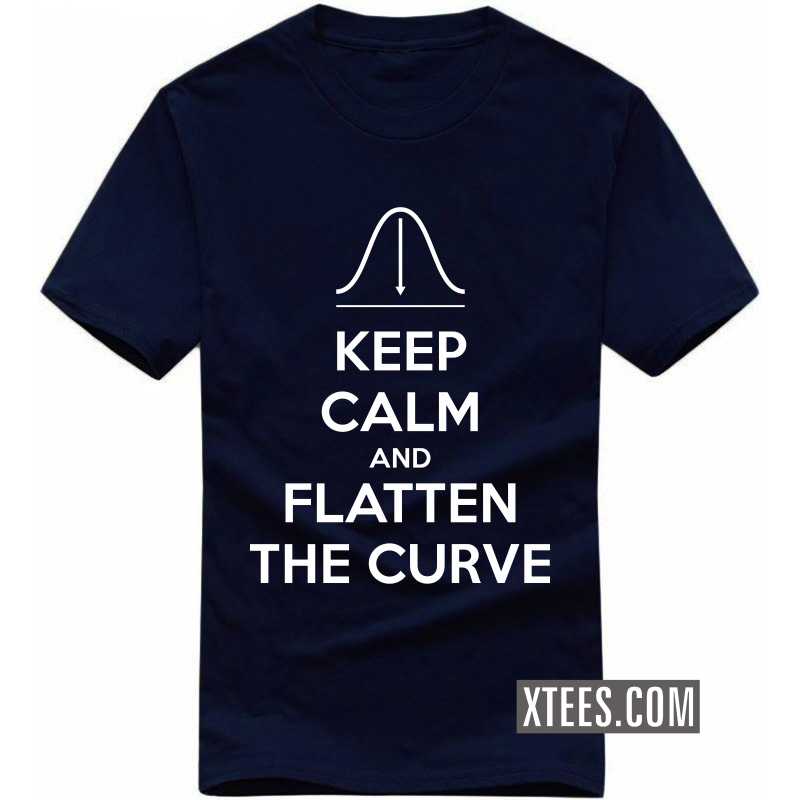 Social Distancing And Flatten The Curve T-Shirt