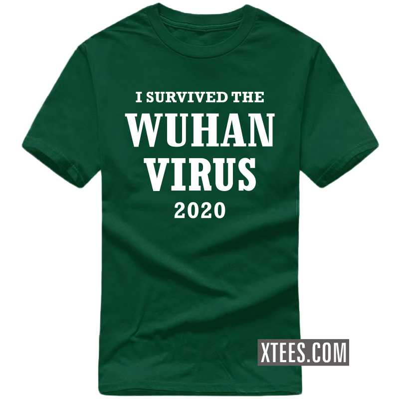 I Survived The Wuhan Virus 2020 T-shirt image