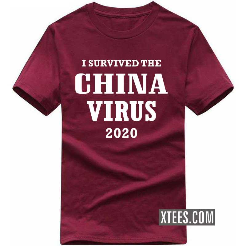 I Survived The China Virus 2020 T-shirt image I Survived The China Virus 2020 T-shirt image