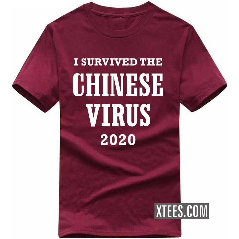 I Survived The Chinese Virus 2020 T-shirt image