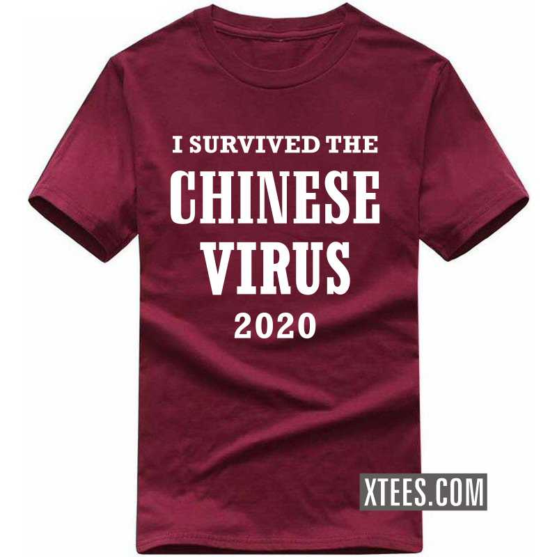 I Survived The Chinese Virus 2020 T-shirt image I Survived The Chinese Virus 2020 T-shirt image