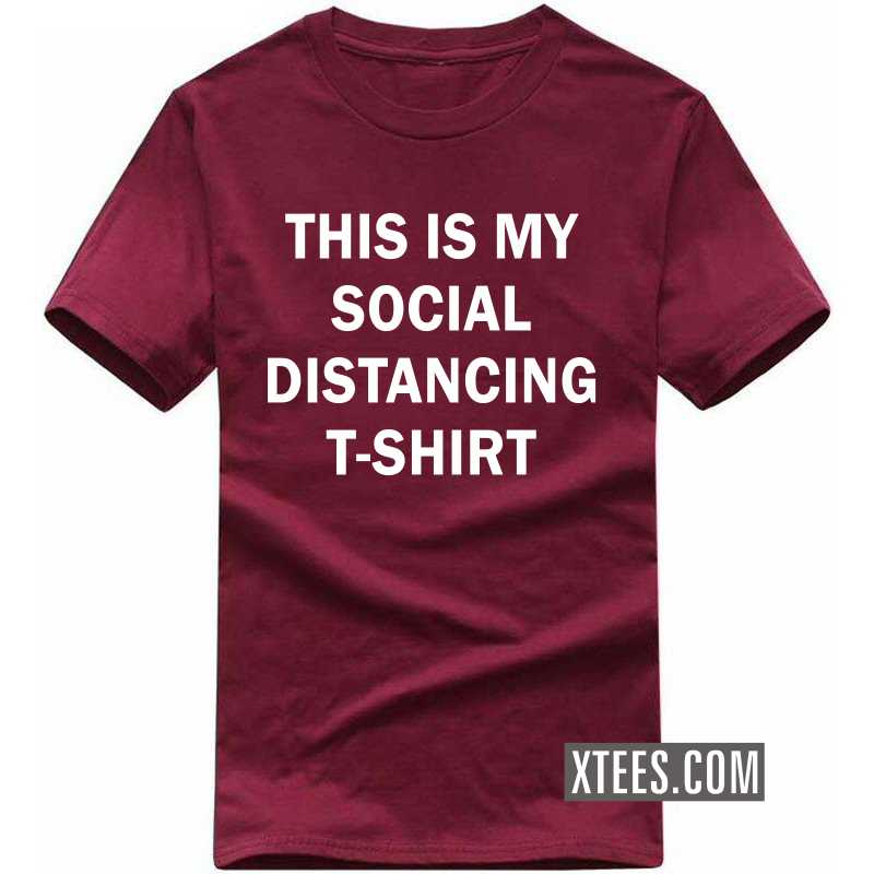 This Is My Social Distancing T-shirt image This Is My Social Distancing T-shirt image