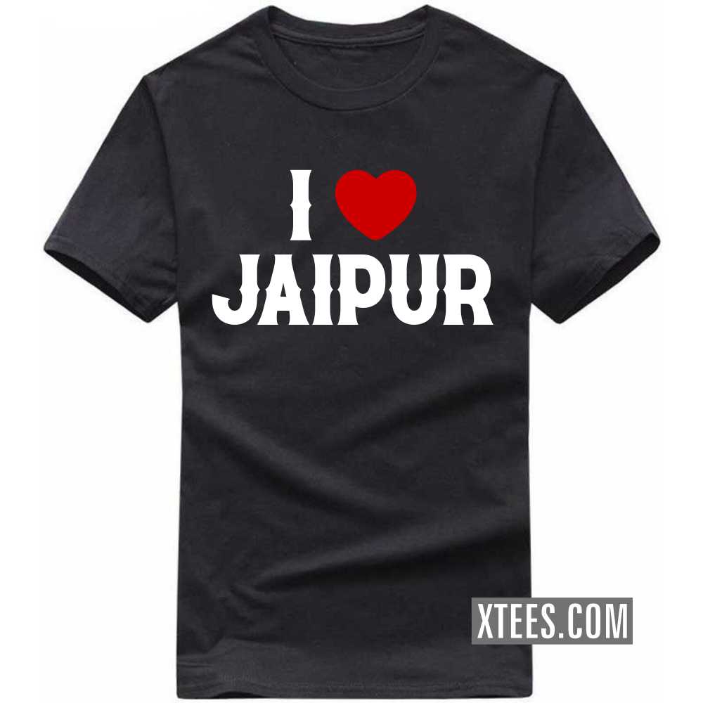 I Heart Love JAIPUR India City T-shirt image