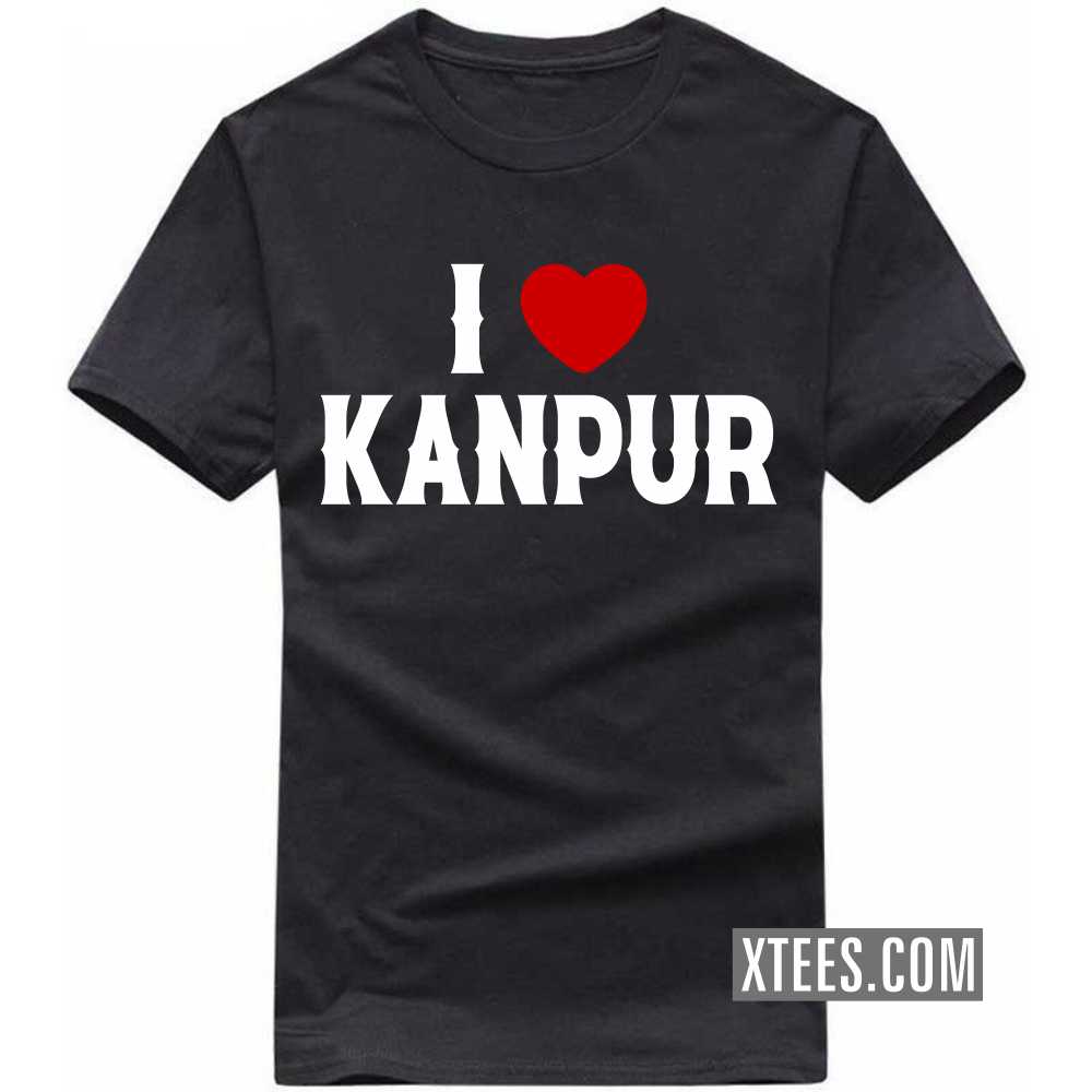 I Heart Love KANPUR India City T-shirt image
