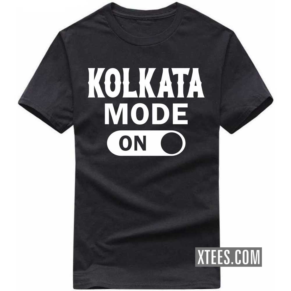 KOLKATA Mode On India City T-shirt image