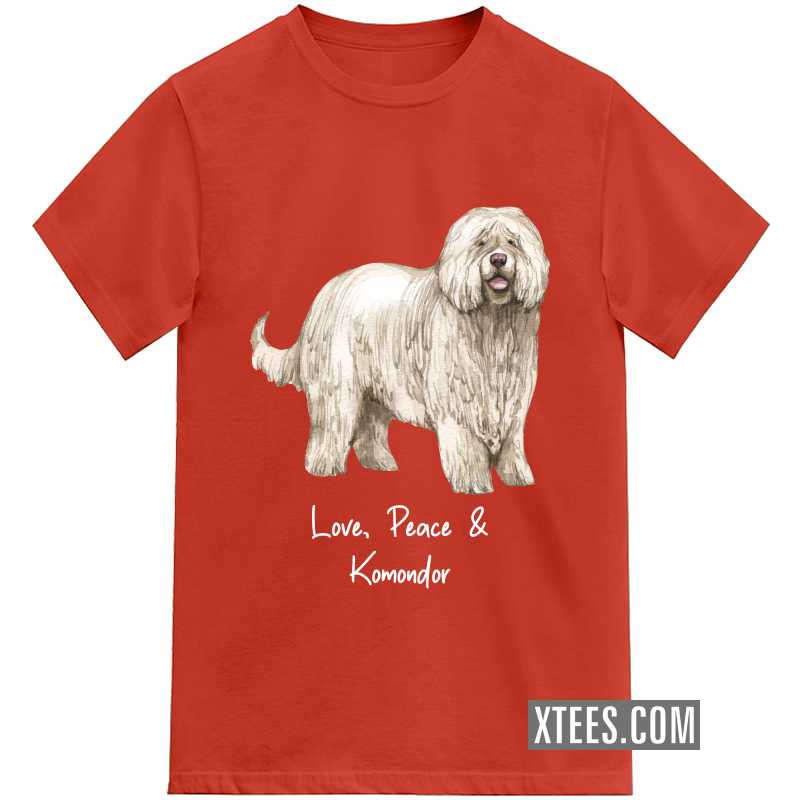 Komondor Dog Printed Kids T-shirt image
