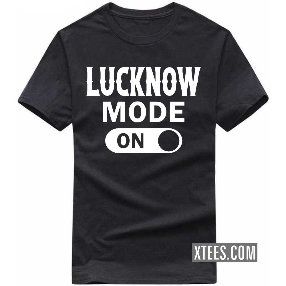 LUCKNOW Mode On India City T-shirt image
