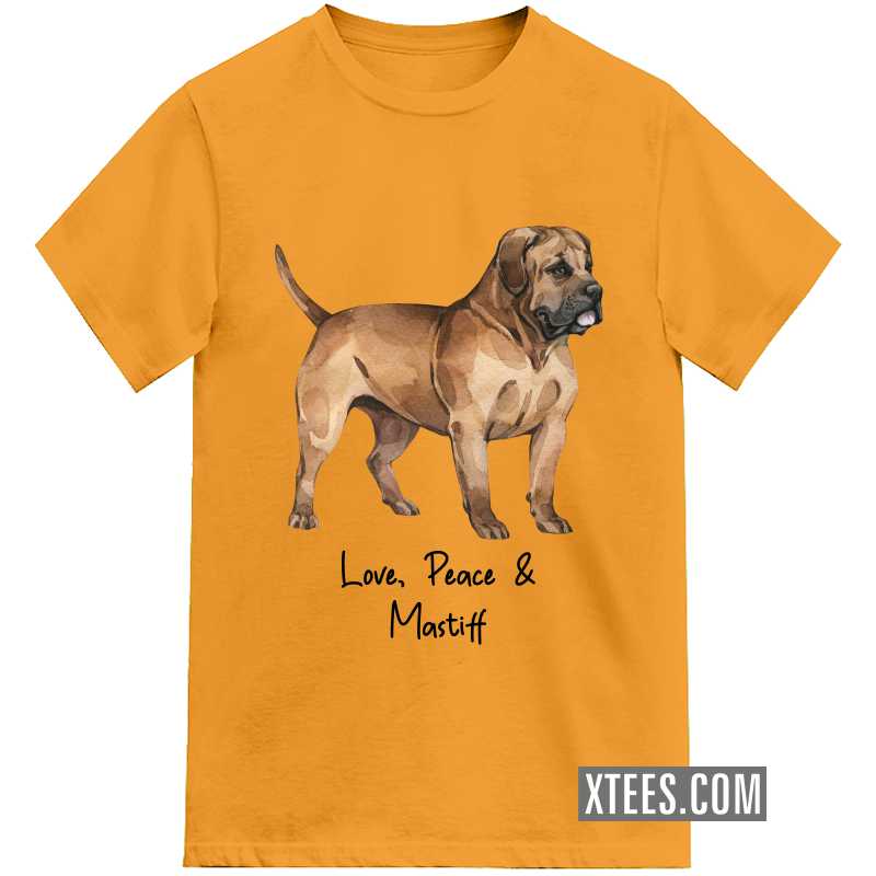 English mastiff best sale shirts