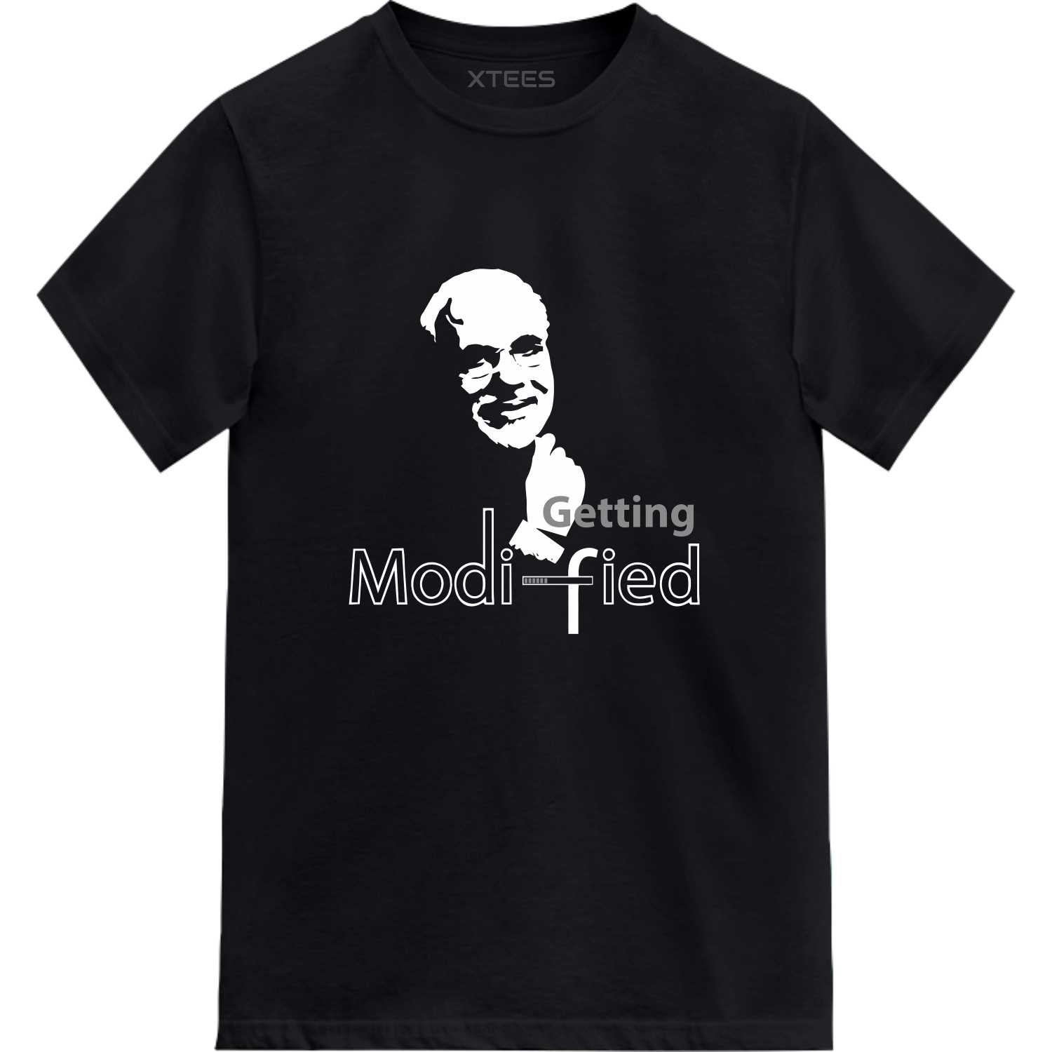 Modi Face Getting Modi Fied T-shirt image