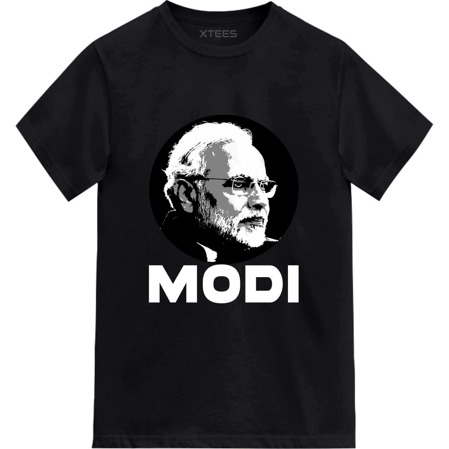 Modi Face Slogan T-shirts image