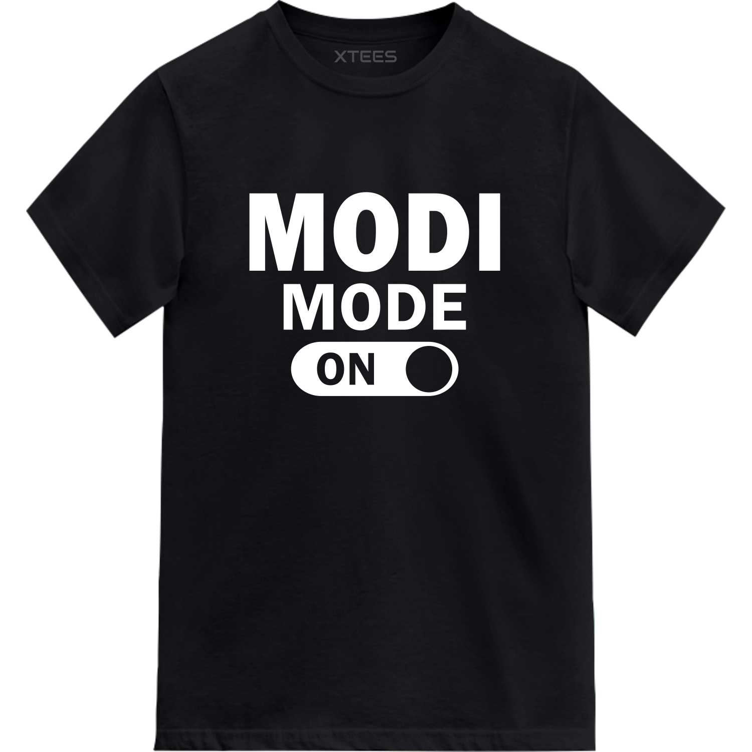 Modi Mode On Slogan T-shirts image